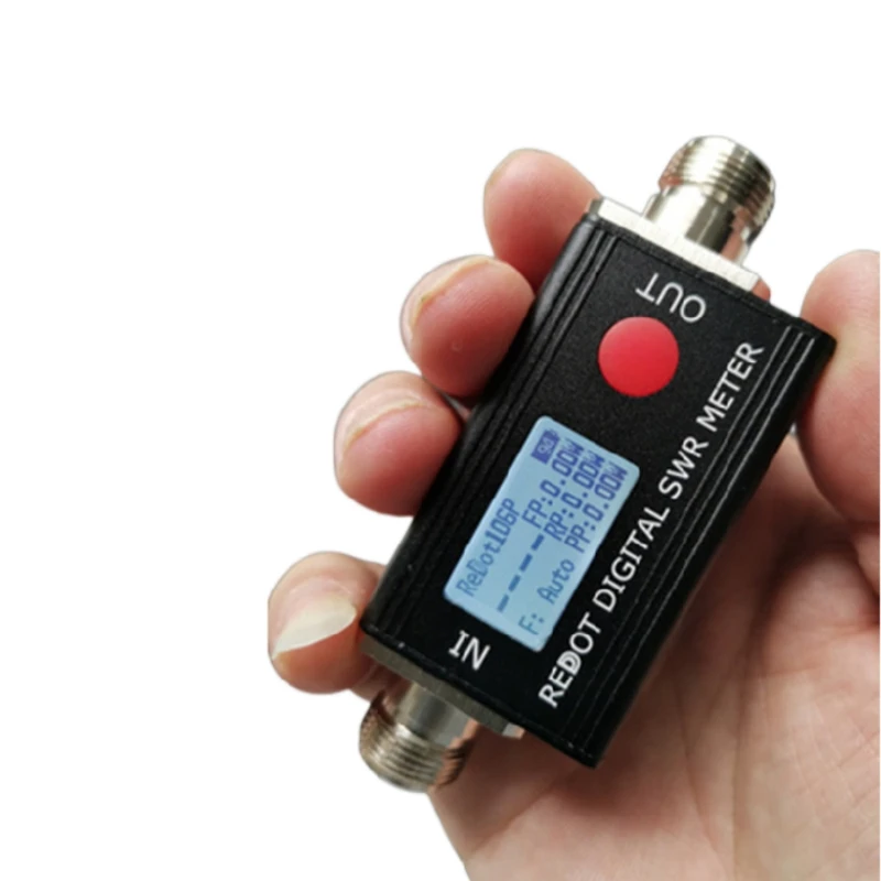 Redot Rd106p Medidor Swr & Medidor de Potência 120w Fmb Vhf Uhf80-999mhz Ereto-relação de Onda 1.00-99.9 Suporte Dmr Walkie Talkie