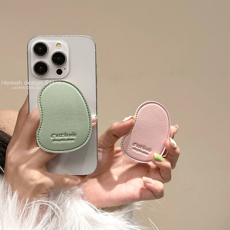 جلد لطيف للهاتف المغناطيسي Magsafe Griptok قبضة توك حامل آيفون 15 برو ماكس شحن لاسلكي قوس حامل