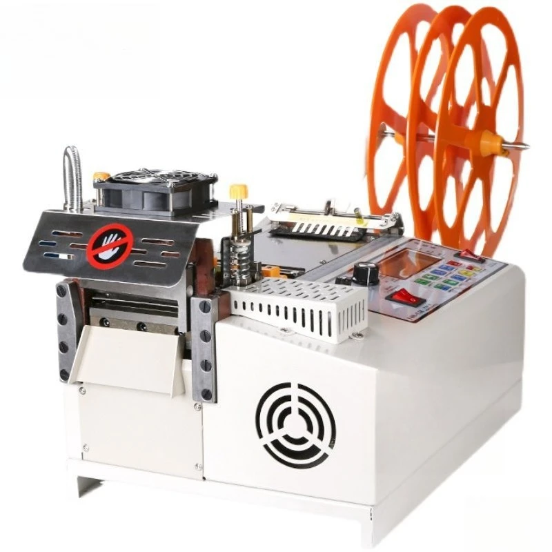 Hot and cold tape cutting machine, elastic belt cutting machine, automatic wire cutting machine