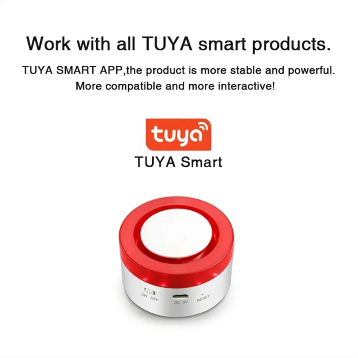 Tuya Smart Home Security Alarm System Kit WiFi Wireless Burglar Alarm Home Shop Store Burglar Motion Sensor