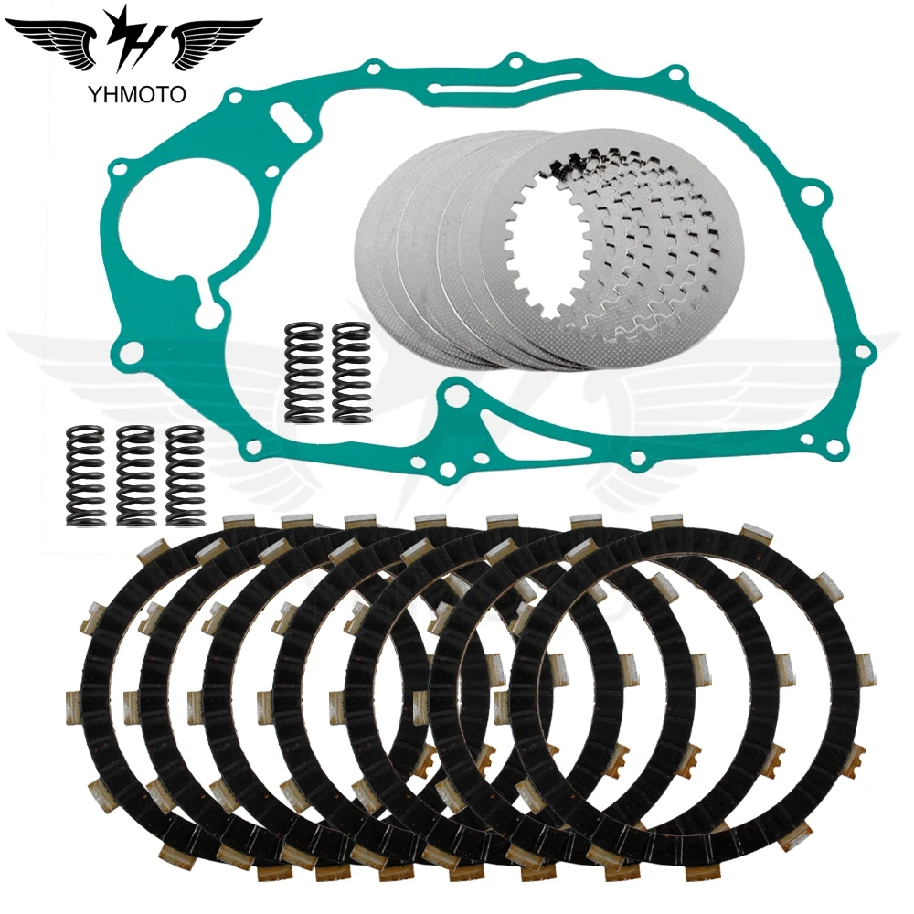 

Motorcycle Replacement Clutch Kit Clutch Springs Matching Gasket For Yamaha V Star 650 XVS650 1998-2016 3B6-W001G-00-00