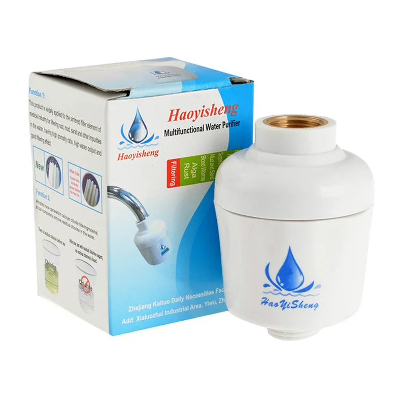 DONYUMMYJO New Kitchen Water Tap Clean Softener Remove Home Shower Faucet Filter Purifier Head