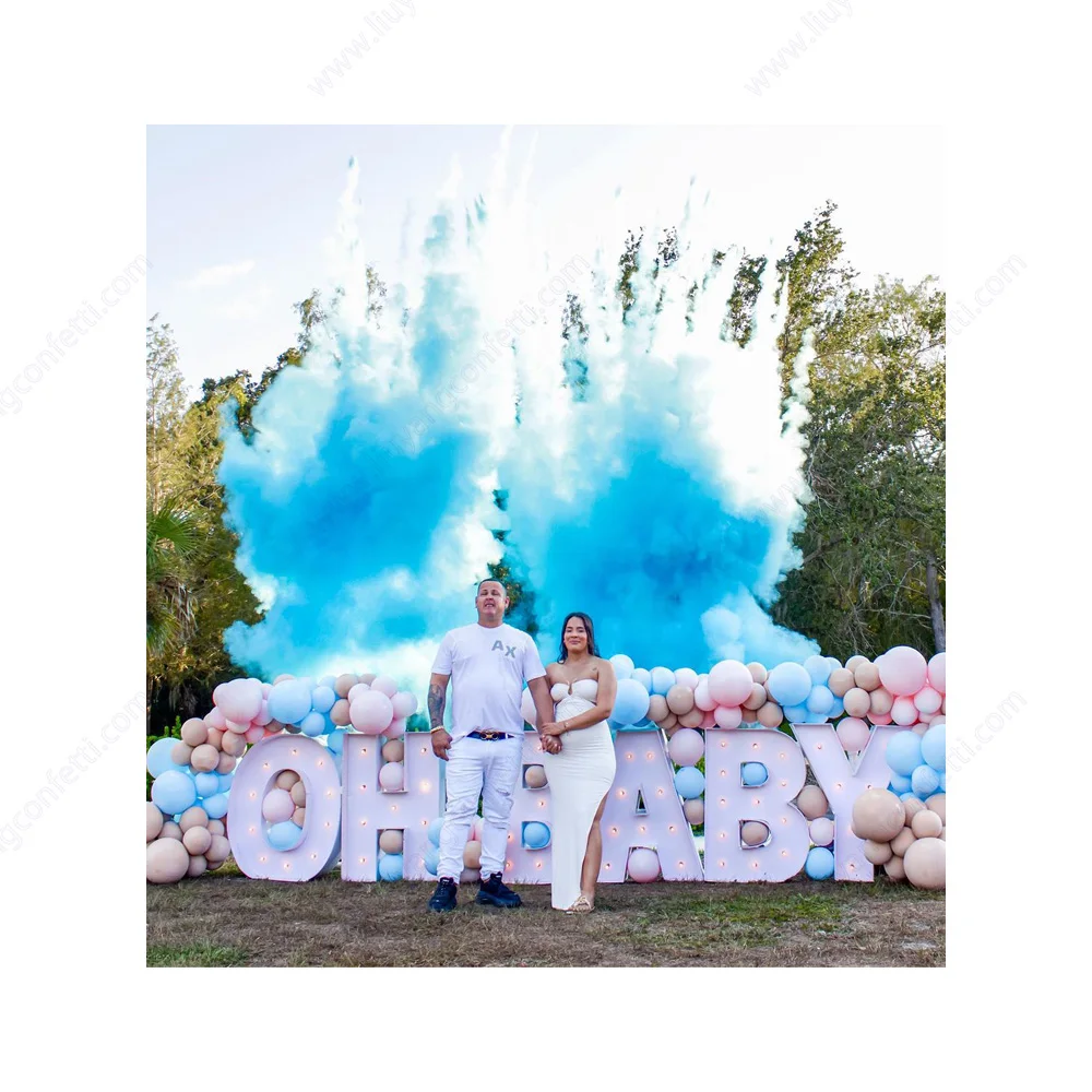 Confetti Electric Cannon Machine Single Shot Launcher Jet Party Wedding Stage Night Club Event Gender Reveal Baby Shower Holi FX