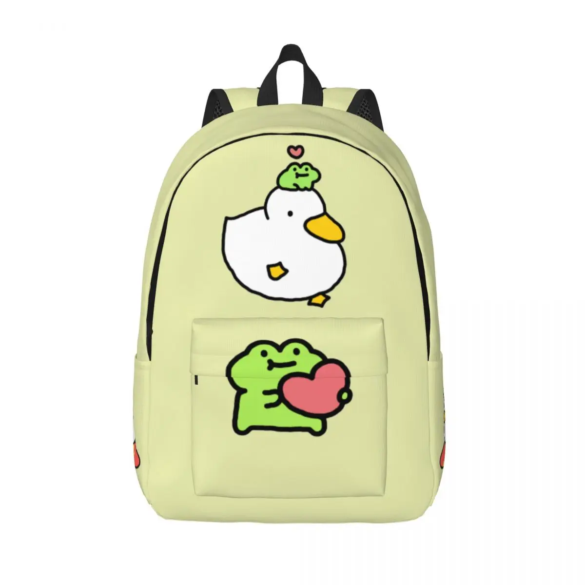 

Cute Kawaii Frog With Toadstool Mushroom Snail Backpack for Kids Student Schoolbag Cottagecore Aesthetic Daypack Bag for Travel