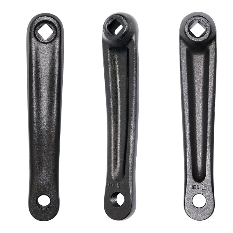 

Легкий велосипедный шатун из алюминиевого сплава, прочный, левый и правый, велосипедный шатун с ромбическим отверстием, детали велосипеда