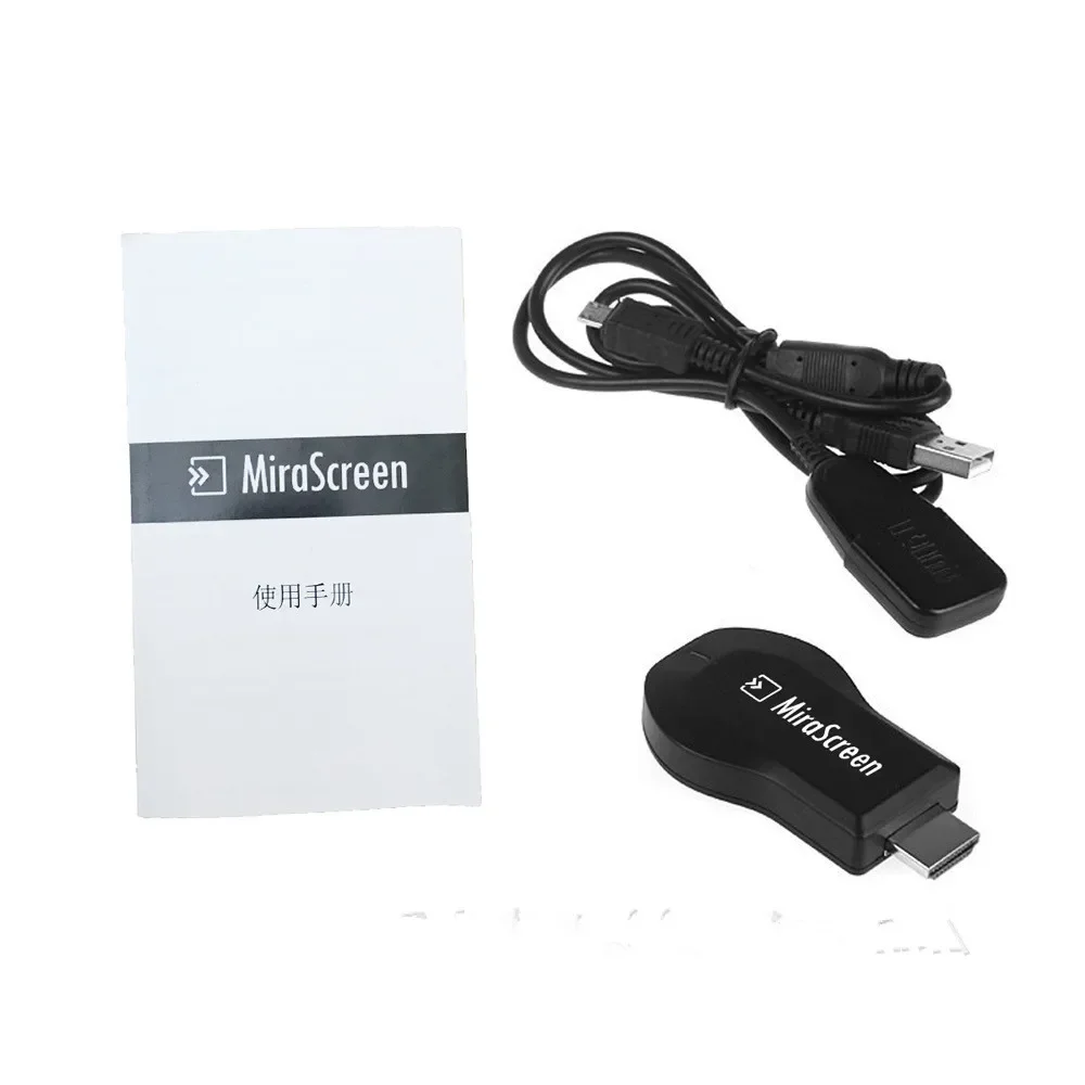 MiraScreen HD 1080P HDMI-compatible TV Stick Miracast DLNA Airplay WiFi Display Receiver Dongle For Windows Andriod iOS