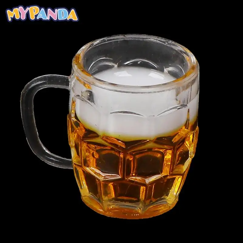 

1pc Cute Toy For Dollhouse 1/12 Miniature Scene Model Scale Dollhouse Accessories Mini Beer Cup Mug Kid Toy