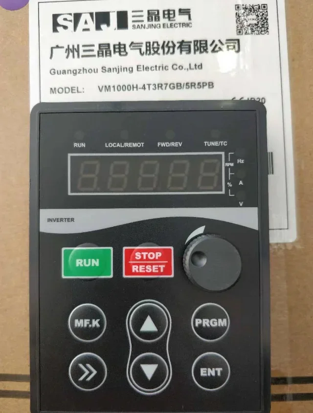 SAJ three crystal inverter VM1000 VM1000H keyboard panel