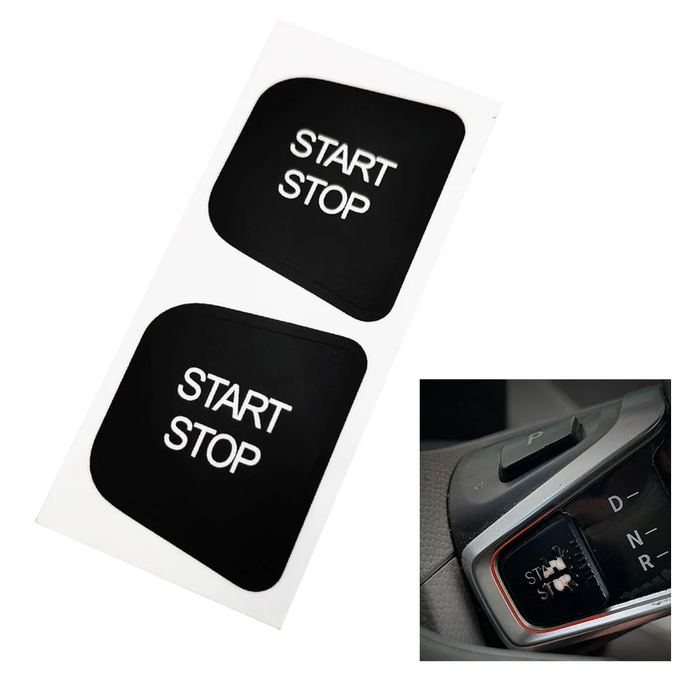 For BMW For I3 REX Start Stop Engine BUTTON DECAL REPAIR Stop/Start Decal