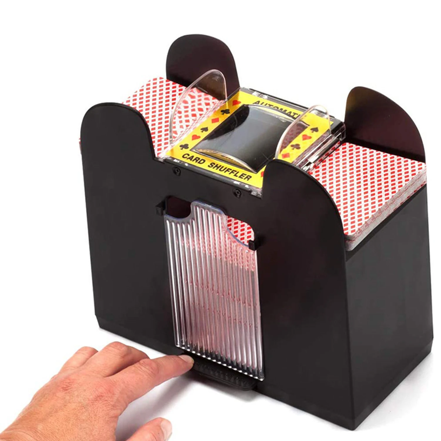 Automatische Speelkaart Shuffler Mixer Games Poker Sorter Machine Dispenser Voor Reizen Naar Huis Festivals Xmas Batterij Werken