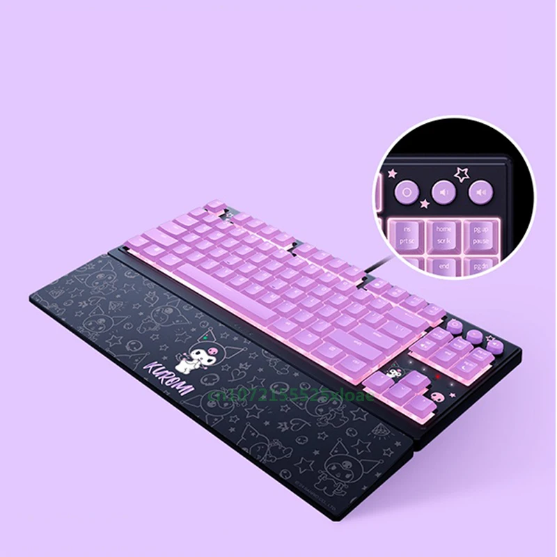 Razer Sanrio Kuromi Edition Ornata V3 Tenkeyless Low Profile RGB