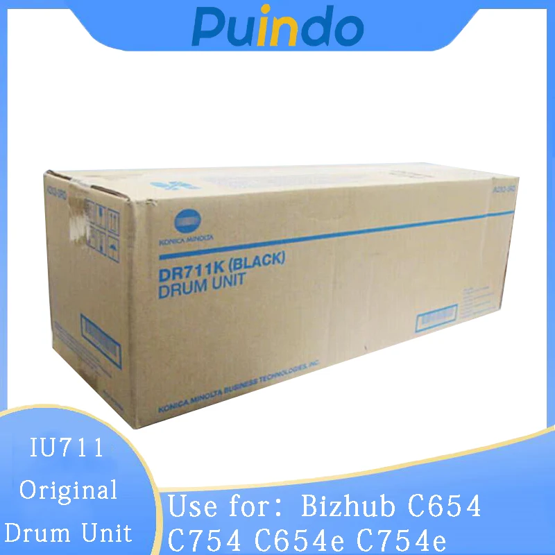 

DR711 IU711 Original New Drum Unit for Konica Minolta Bizhub C654 C754 C654e C754e IU711C IU711M IU711Y DR711K lmaging Unit