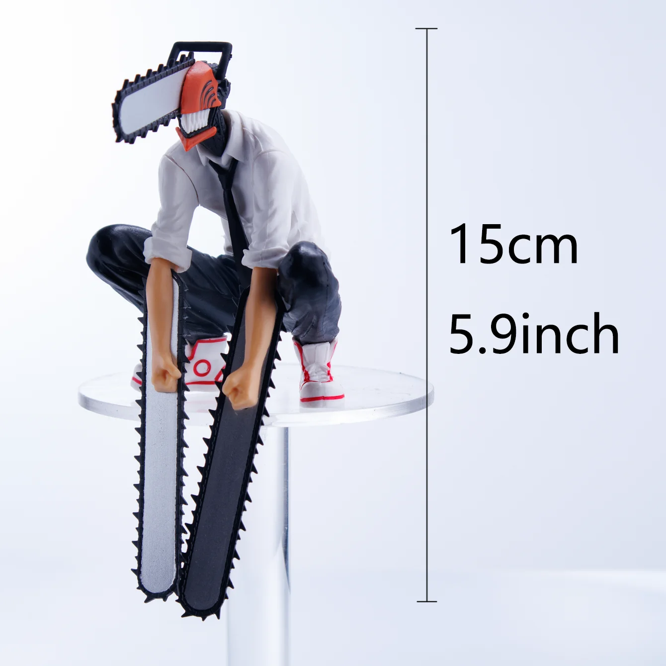 チェンソー、デンジ、モデルスタチュー、アニメ周辺グッズ、オーナメント、フィギュア、車飾り、クリスマスプレゼント