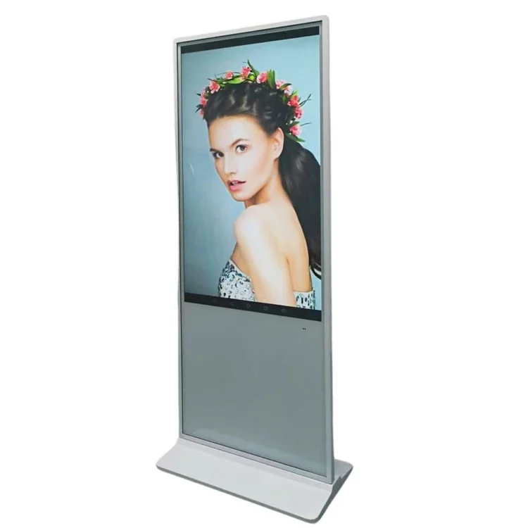 

65 Inch Vertical WiFi LCD digital signage Kiosk Display for Hotels Retail Stores Education Shopping Malls with Wayfinding