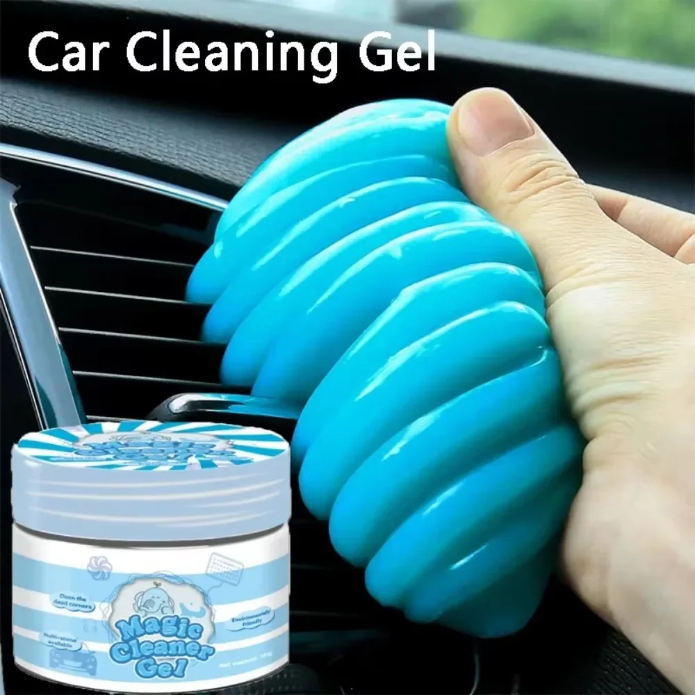 

160g Car Cleaning Gel Detail Tool Air Vent Keyboard Dirt Cleaner Reusable Magic Mud Multiuse Dust Removal