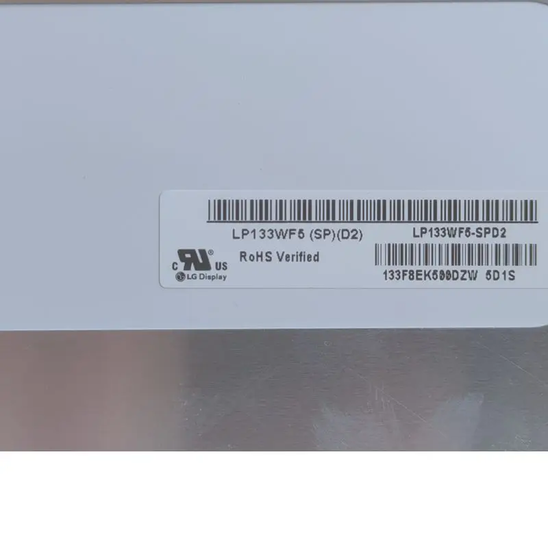 Imagem -03 - para Nec Portátil Tela de Toque Lp133wf5-spd2 Fhd 1920*1080 40pin com Moldura