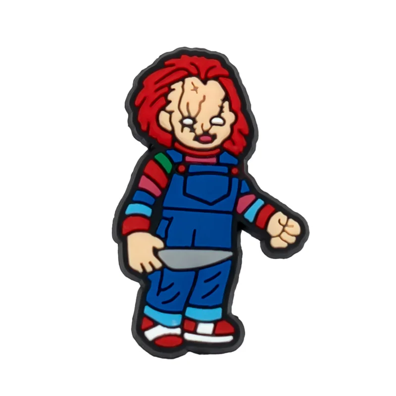 1/30 szt. Śmieszne Zwierzęta Pies Kaczka Kot Ozdoby do Butów dla Kobiet Dzieci PVC Pistolet Granat Turbina Akcesoria do Butów Dekoracja Pin Chodaki