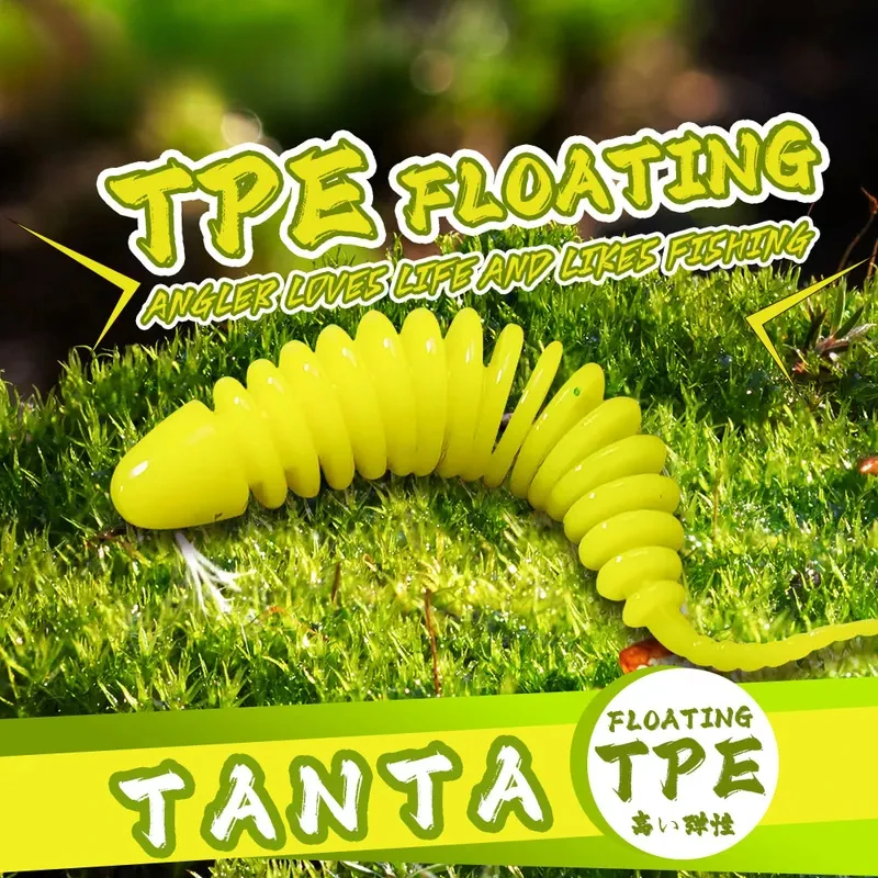 

20 шт. искусственных мягких приманок: силиконовые черви-воблеры для ловли басса и щуки