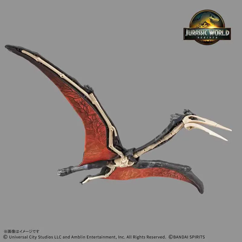Bandai jurassic world: jurássico mundo quetzalcoatlus anime figura de ação montagem modelo brinquedos modelo colecionável presentes em estoque