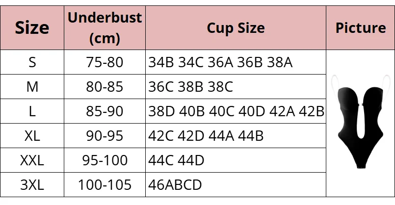 Frauen Body Shaper Bh Rückenfreie Bodys Tanga Unsichtbare Bauch-steuer Shapewear Gürtel Mantel Abnehmen Unterwäsche Push-Up Korsett – Detail 1