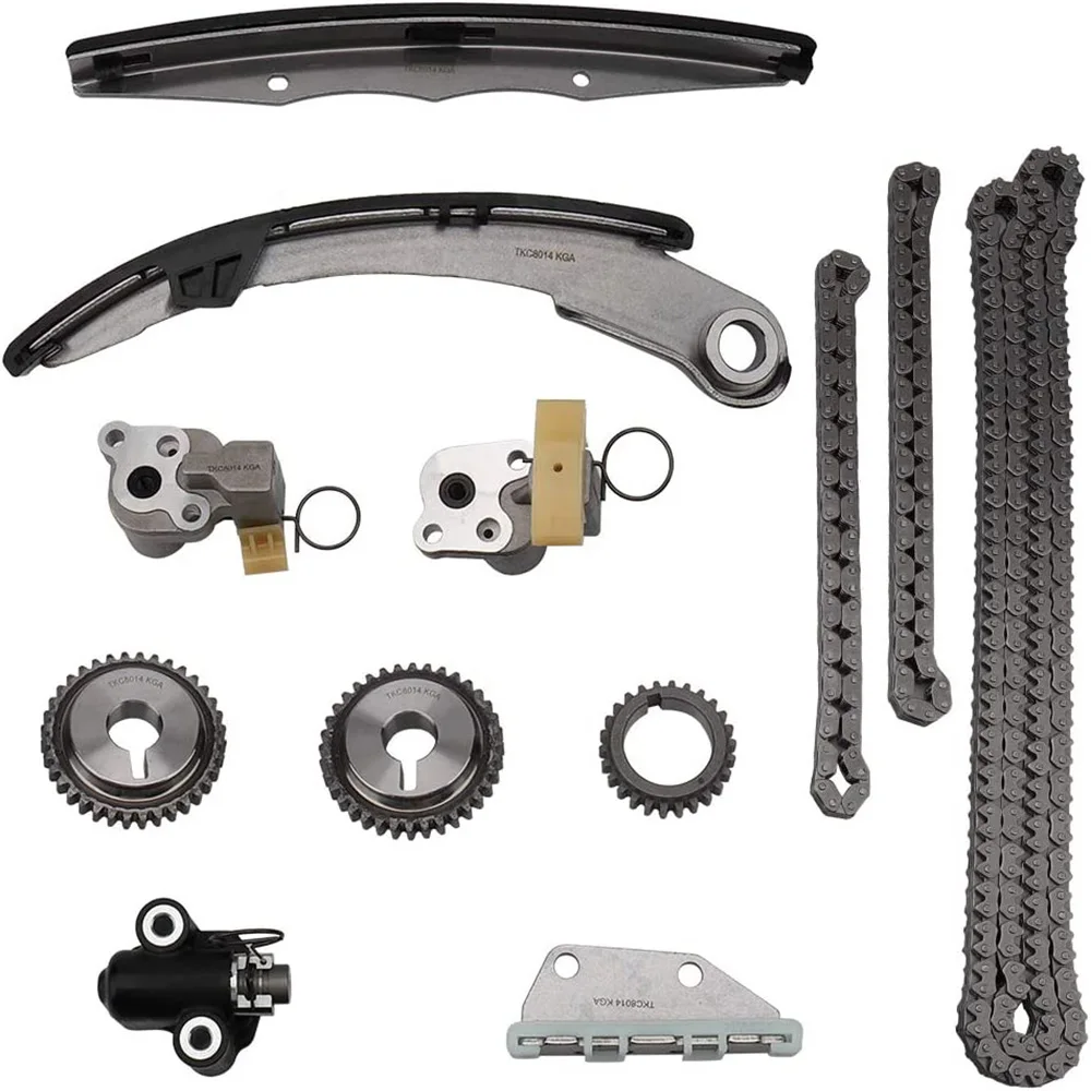 

1set VQ40DE Engine Timing Chain Kit For NISSAN 2005-2015 4.0L V6 DOHC Xterra Pathfinder Suzuki NV1500 NV2500 NV3500