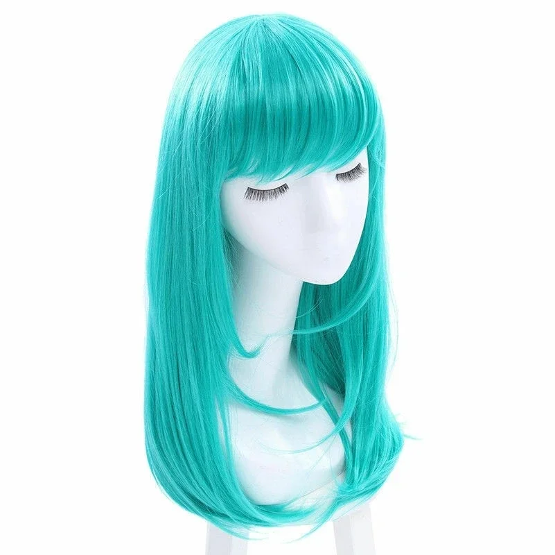 2025 Parrucca косплей Bulma/Buruma 65 см Parrucche sintetiche ricce unde per kama в костюме di Halloween