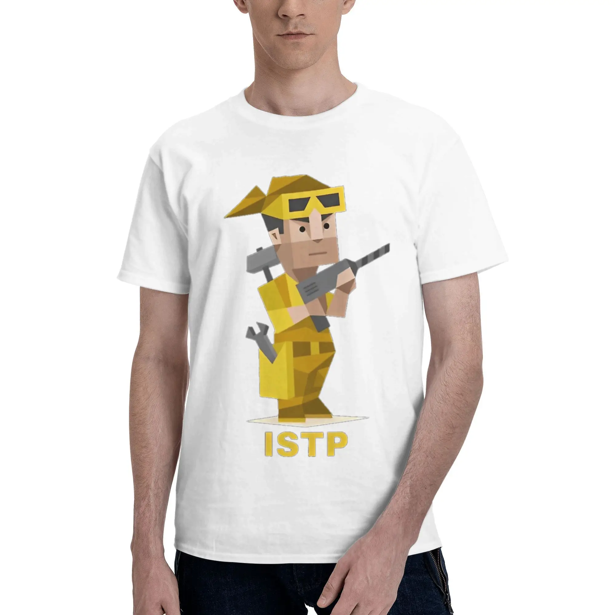 

ISTP mbti myers-способgs peronality аксессуары для мужчин и женщин футболка хлопковая футболка с графическим принтом MBTI 16, индивидуальные топы, футболка