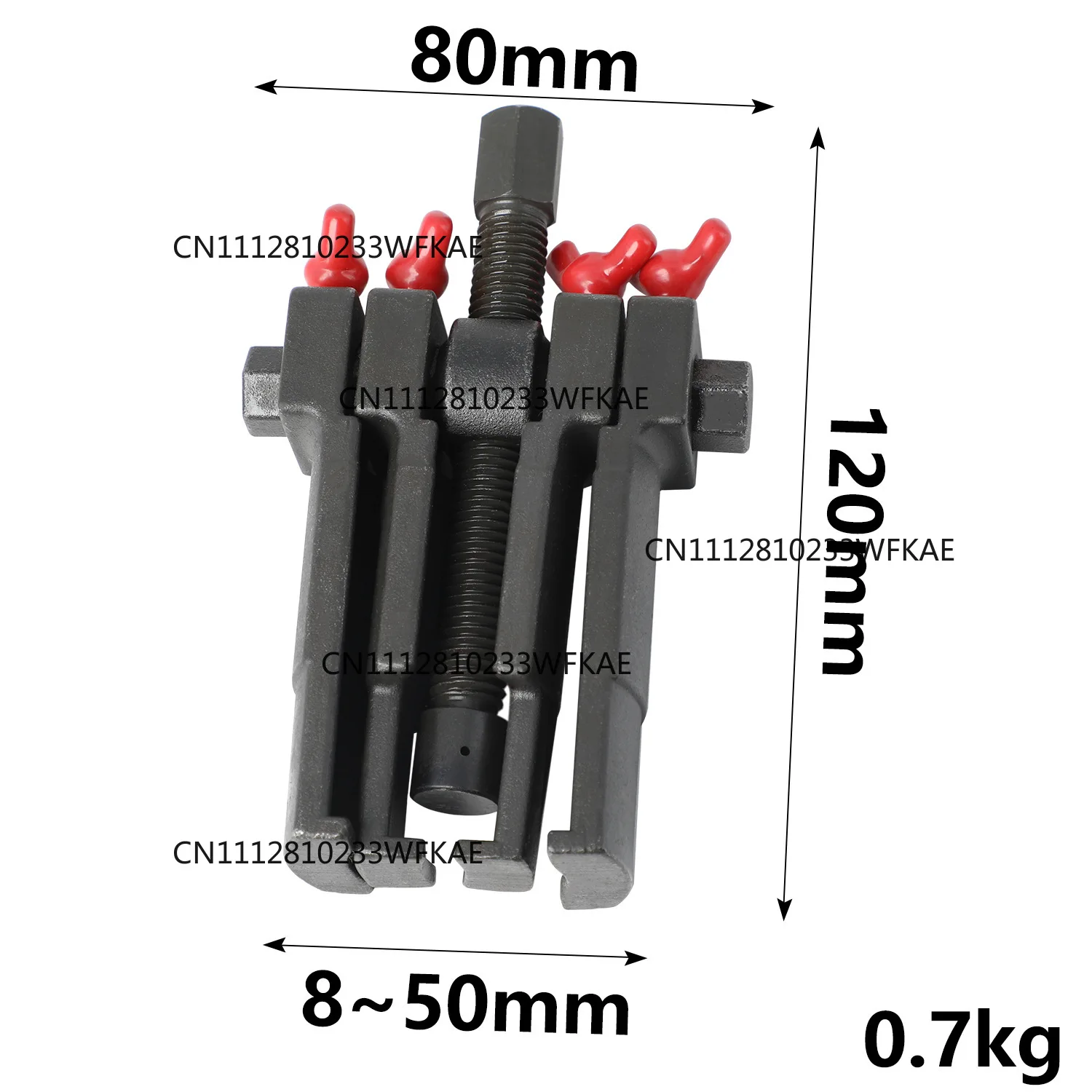 Universal four-claw pull horse, wiper arm, disassembler, boneless wiper, multifunctional wiper disassembly tool