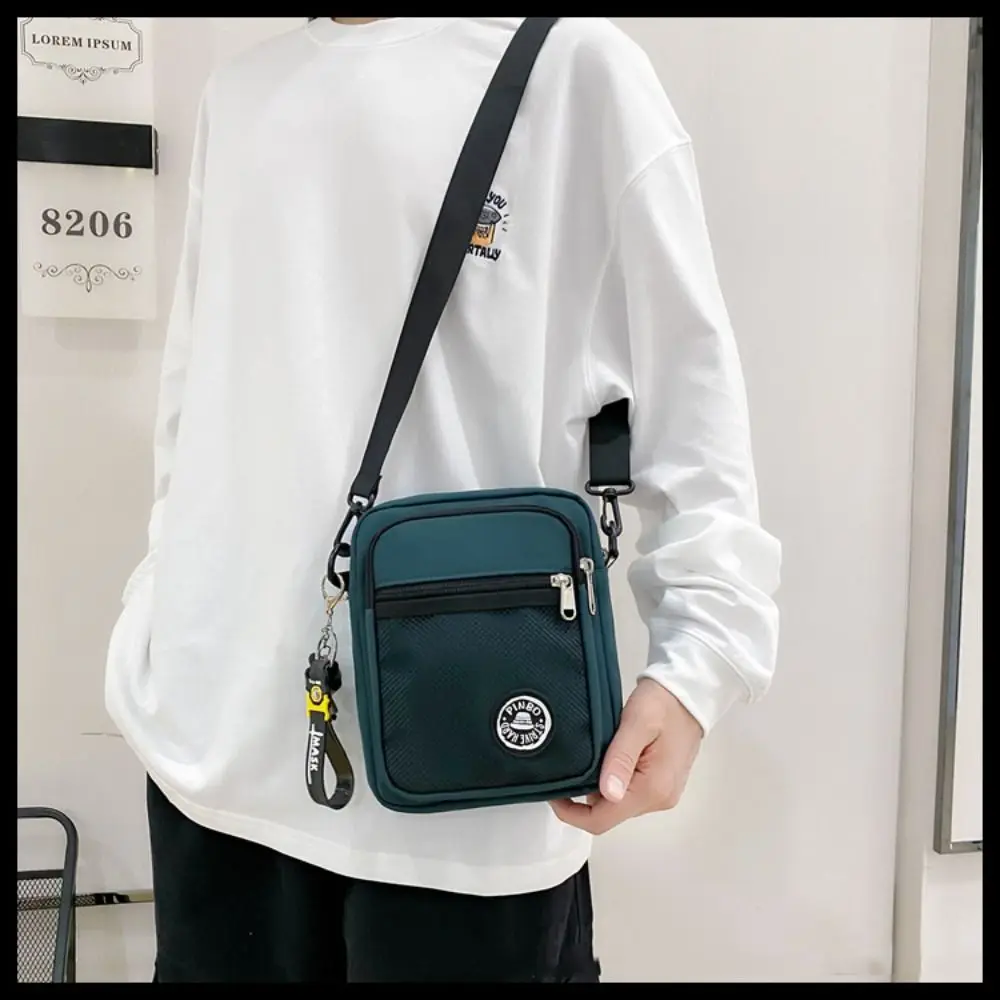 Bolsa De Ombro Oxford Durável, Mini saco do telefone móvel, Saco Crossbody na moda