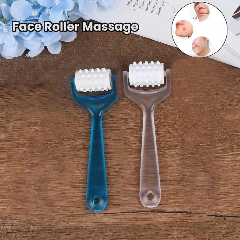 1/2/3Pcs Face-Lift Roller Massager Body Relaxation Massage Tool Beauty Body Slimmer Massager Roller Mini Finger Massager Tool