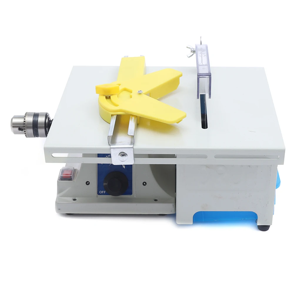 

350W Bench Polisher Benchtop Polishing Machine Multi-functional Mini Table Saw Machine Set