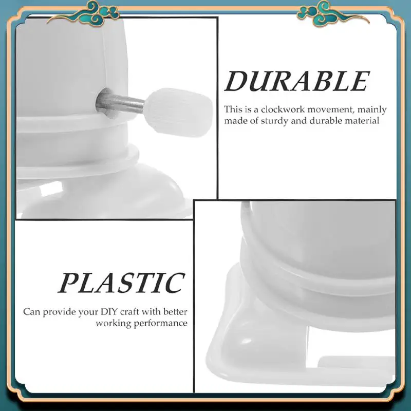 ABJG-120Pcs روبوت على شكل عقارب الساعة للأطفال آلية حركة الريح ألعوبة