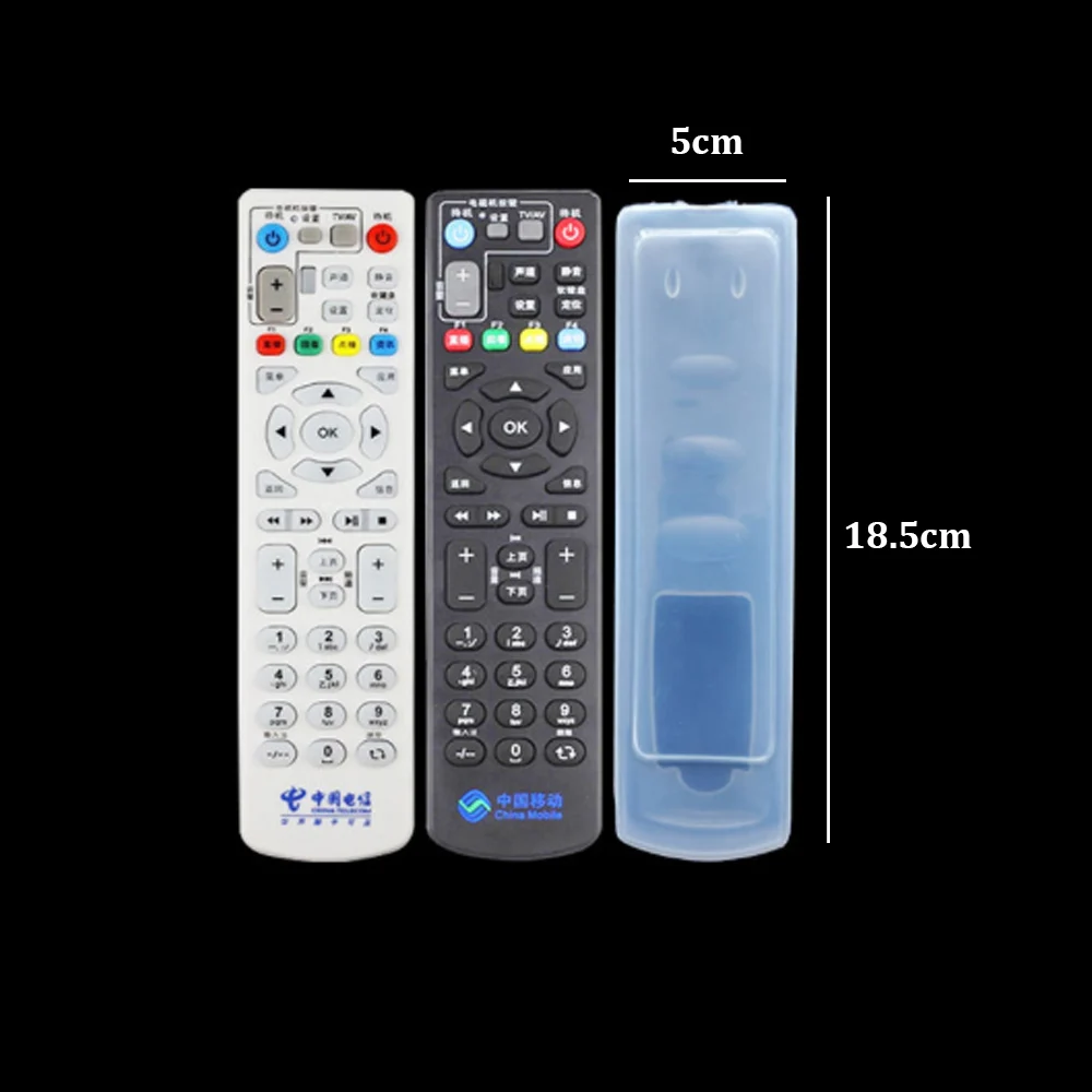 1PCS 19 Size Dust Protect Protective Storage Bag Portable Silicone Air Condition Control Case TV Remote Control Cover