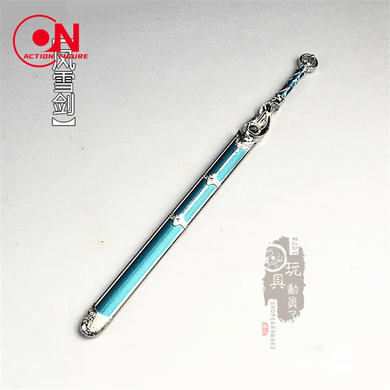 1/6 스케일 아연 합금 칼 칼 모델 약 20cm 무기 액세서리 12 "남성 군인 액션 피규어 바디 인형에 적합