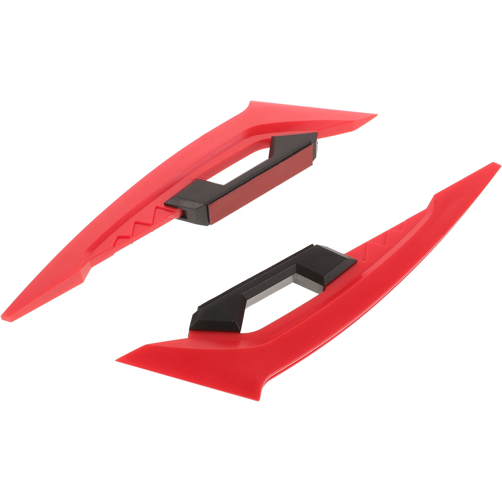 

1 Pair Anti-scratch Stickers for Motorcycle Plastic Windshield Deflector Spoiler Winglets Motorbike Side Universal