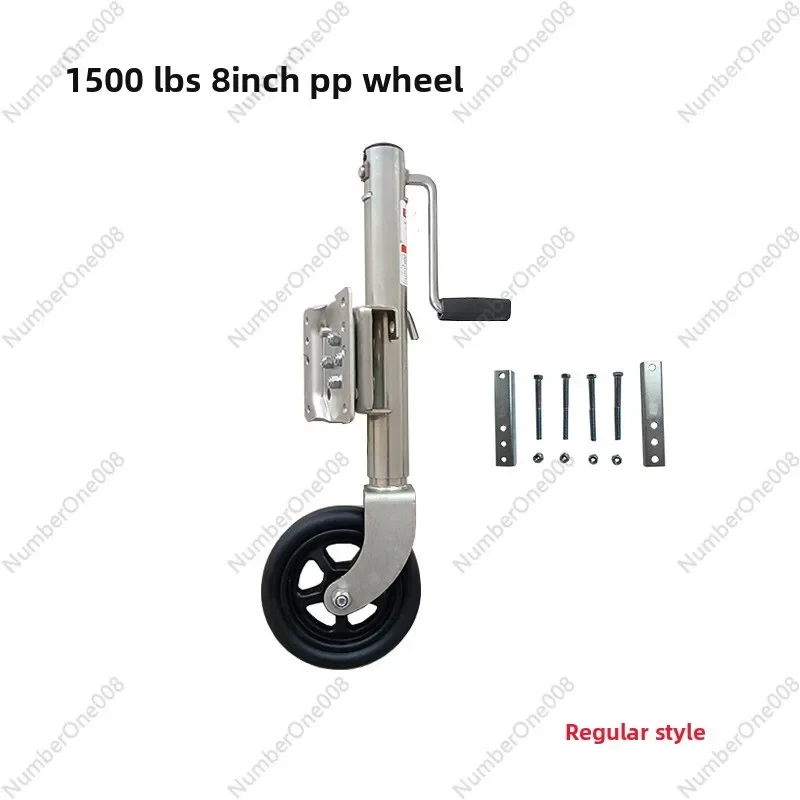 

Ручная лебедка-домкрат грузоподъемностью 1500 фунтов, сверхмощный прицепной домкрат с направляющим колесом, ручной подъемник для ремонта автодомов, лодок и прицепов