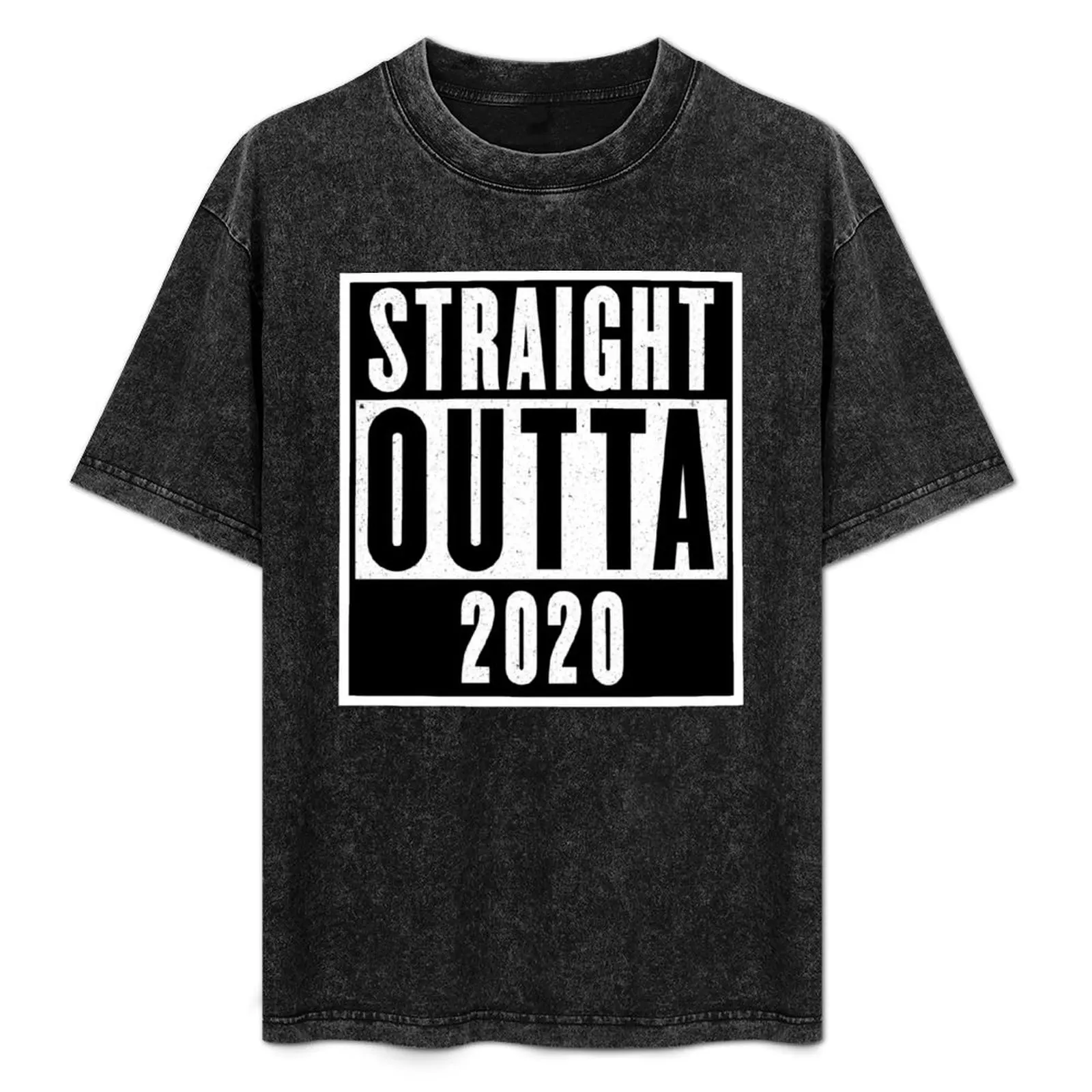 

Straight outta 2020 - New Years Eve! T-Shirt man t shirt cotton high quality t shirts with prints T-Shirt