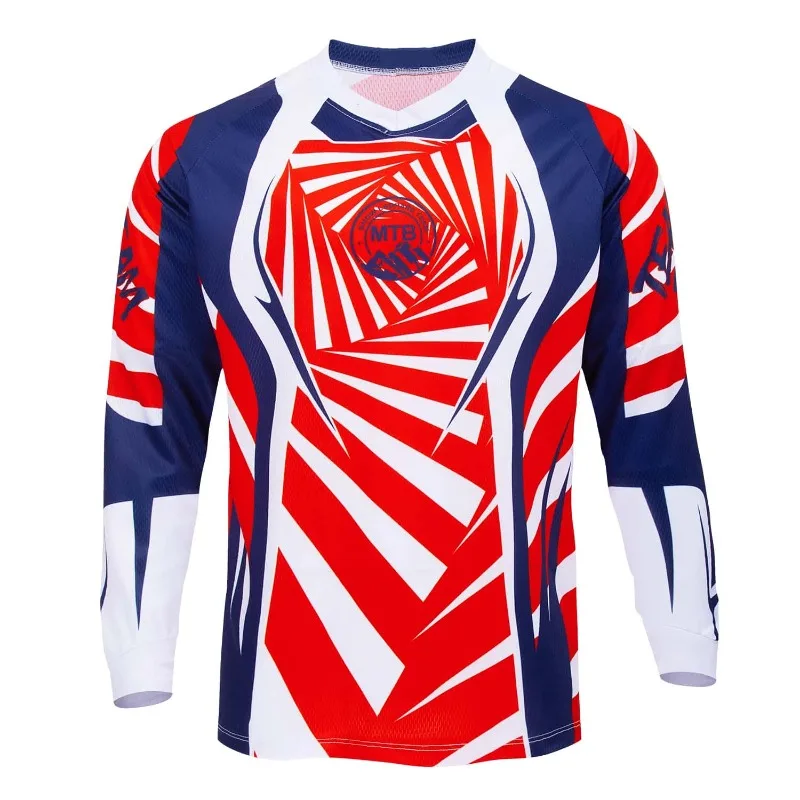 

Off Road Motorcycle Shirt DH Motorcycle Mountain Bike MX Downhill Jersey Mountain Bike Off-road Mountain Bike Riding Shirt 2026