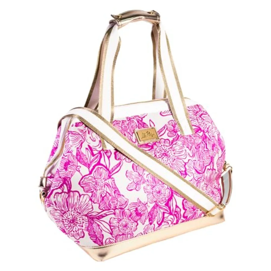 

Cute Cooler Bag for Women Large Capacity Insulated Tote Bag Mini Neoprene Cooler with Storage Pocket and Shoulder Straps Unforg