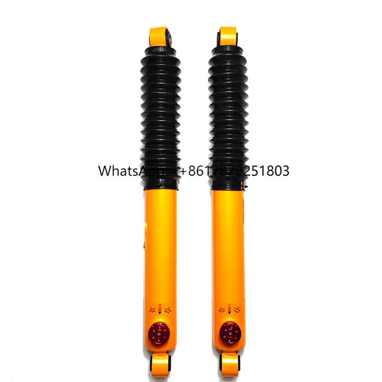 

4x4 Off-Road Yellow 2 Inches Steel and Iron Gas-Type for Cars Adjustable 6-Level Oil Shock Absorber L200