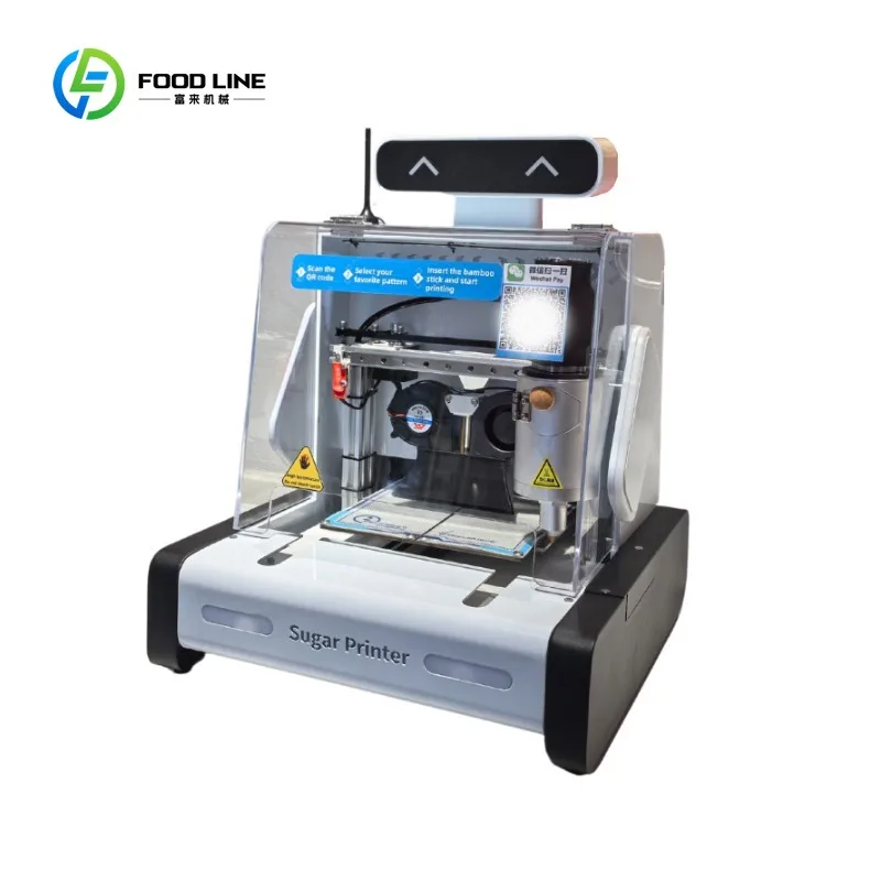 

Customized Tech New Designed Sugar Painting Vending Machine 3d Edible Automatic Food Printer with AI for Sale and Business