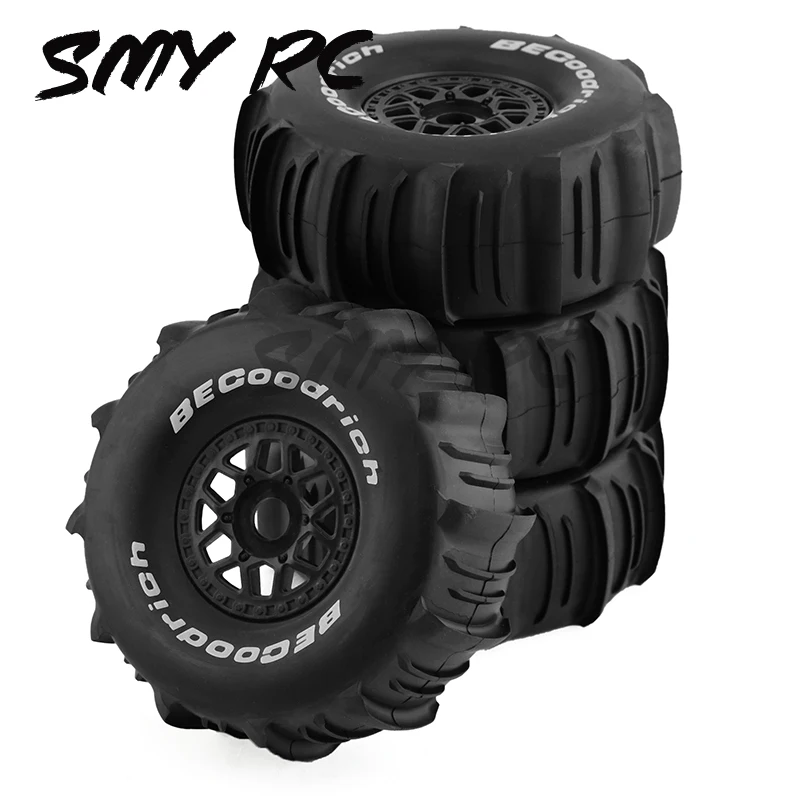 4Pcs 138mm 1/7 Desert Short Course Truck Sand Tire 17mm Wheel Hex for ARRMA Mojave TRAXXAS UDR Yikong DF7 FS Off-road Buggy