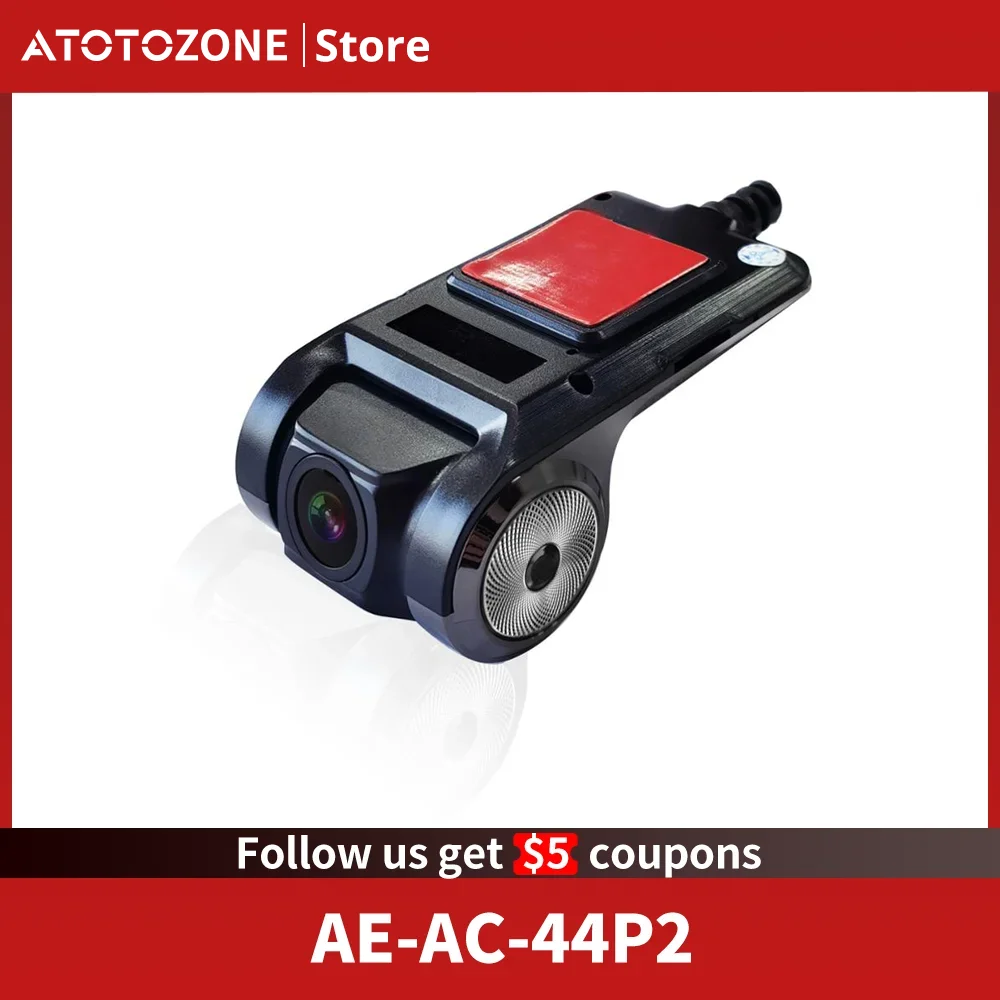 

ATOTOZONE AC-44P2 1080P USB DVR On-Dash Camera Sony Sensor Image Auto Recording Video 256GB Compatible with A5/A6/S8/P9 Series