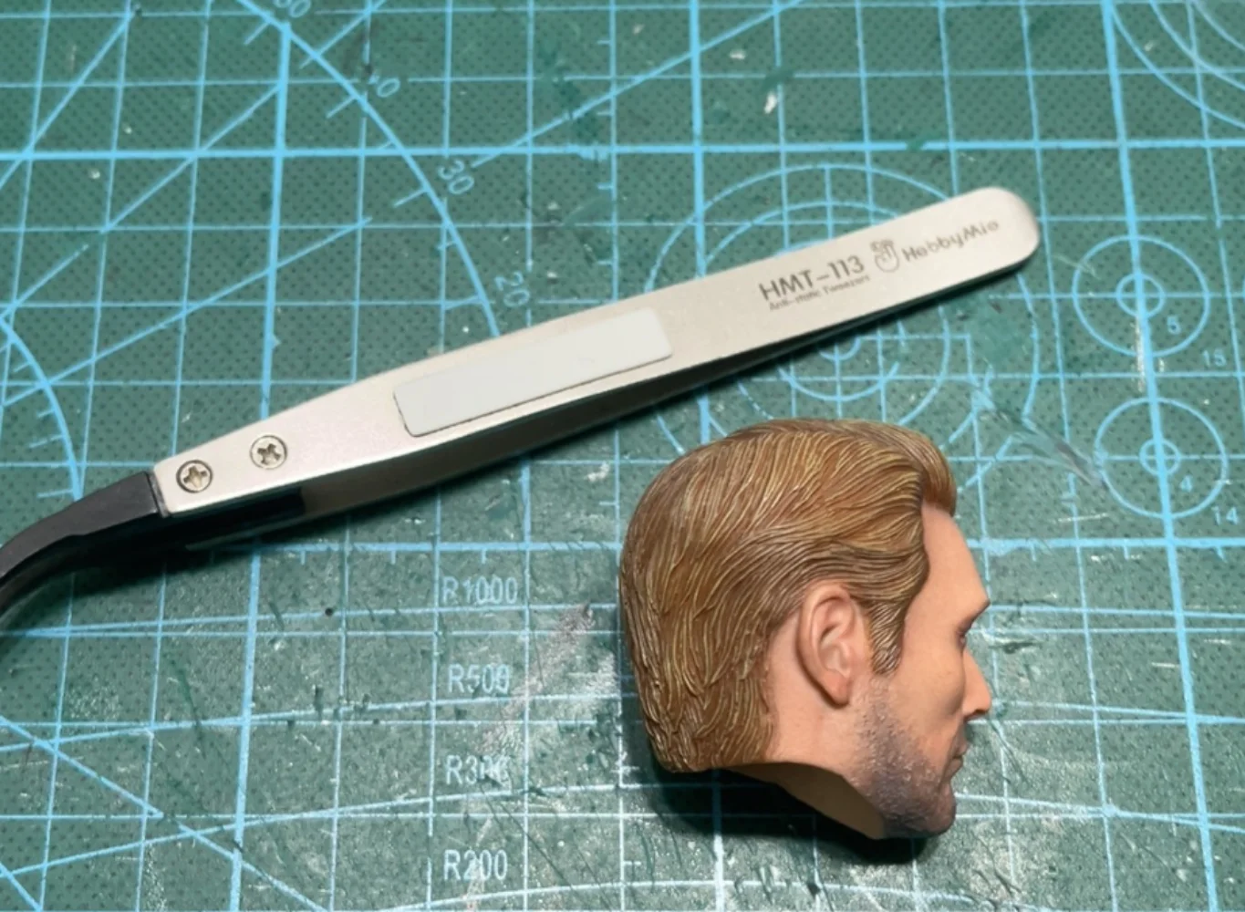 DAM 78077 1/6 Scale Soldier Head Sculpt Model 12'' Action Figure