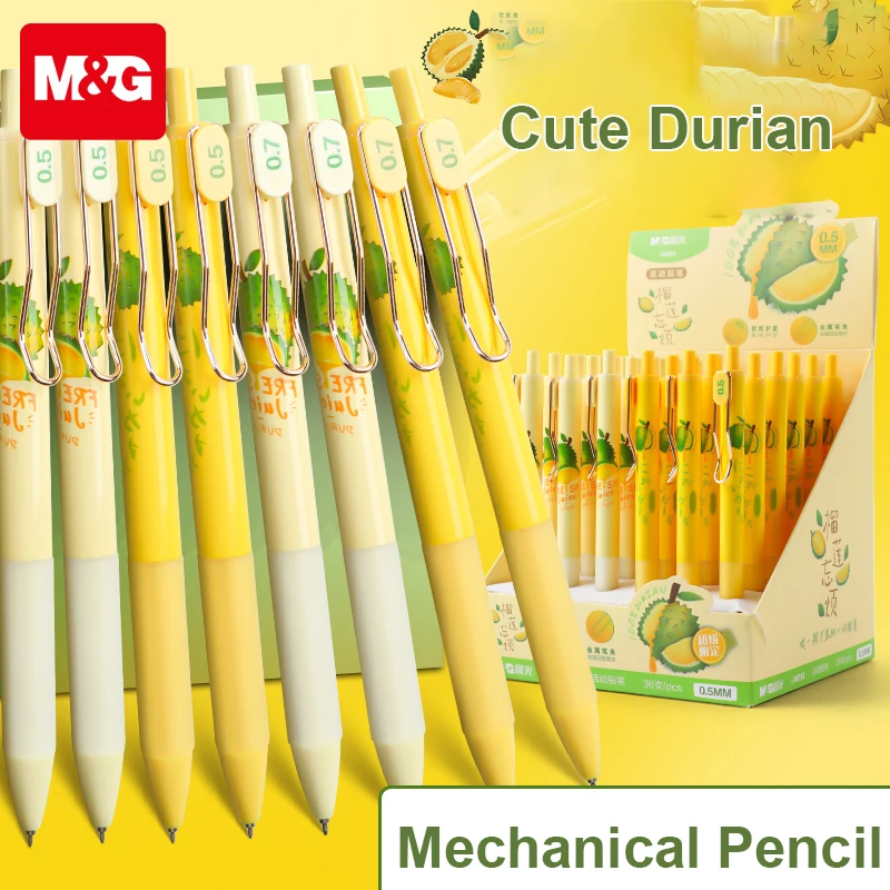 M&G Durian Mechanical Pencil 0.5mm/0.7mm Lead Professional Automatic Pencils Student Drawing for school office supplies