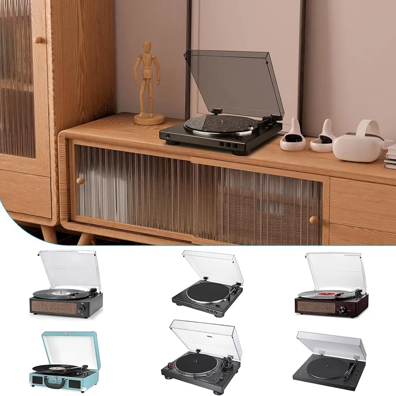 Turntable Pads Non-Slip Pads For 12-Inch Vinyl Record Players Vinyl Non-Slip Pads, Record Player Pads Turntable Pads