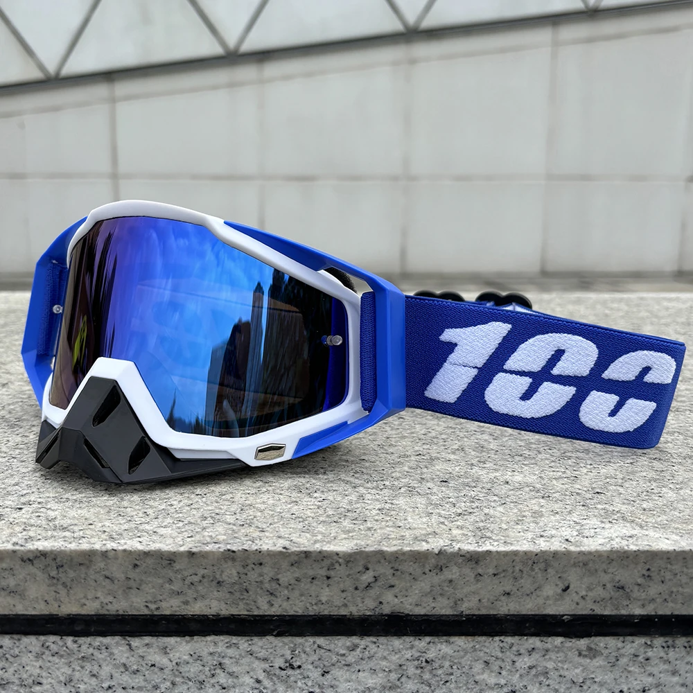 

100 мотоциклетных очков, мужские очки для мотокросса, очки для велосипеда, MTB, эндуро, велосипедные солнцезащитные очки для верховой езды, MX, кросс-кантри, мотоцикл