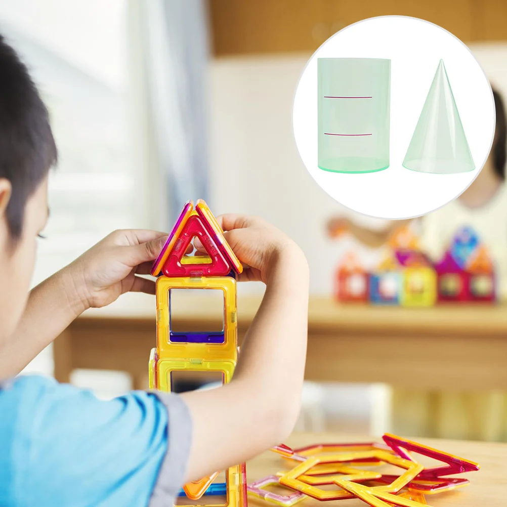 Foam Cones Craft Cylinderconefor Teaching Tools High Transparency Mathematical Demonstrator