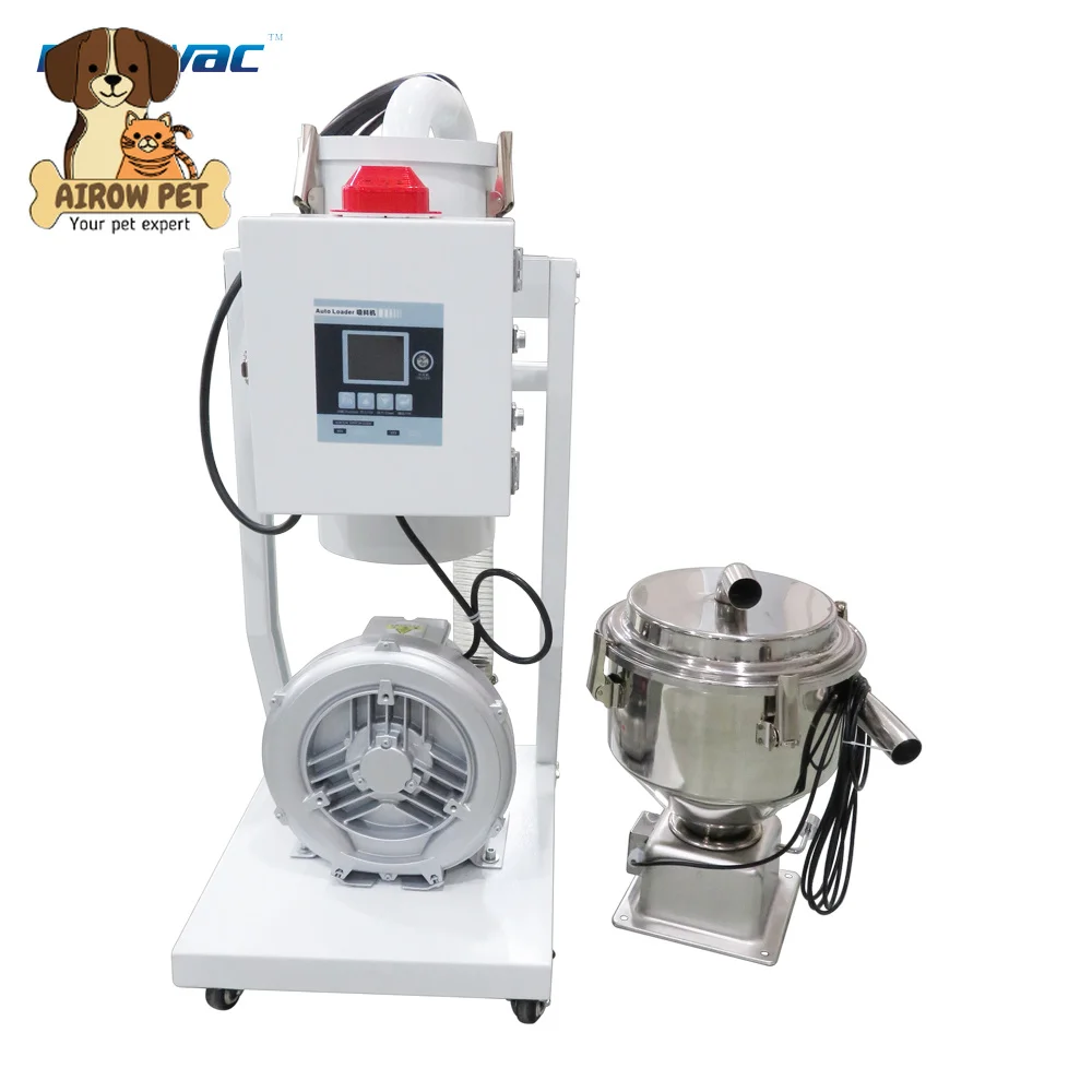 AIROW Vacuum Material Feeding Machine Self Contained Hopper Loader