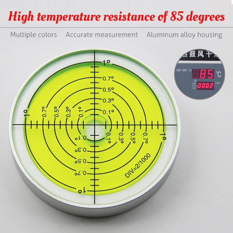 

All metal universal level with high temperature resistance of 85 degrees 6012, high-precision 6-point universal circular level b